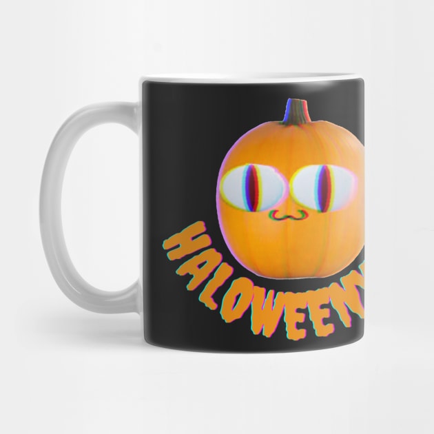 neco arc hallween funny pumpkin head by the-Bebop